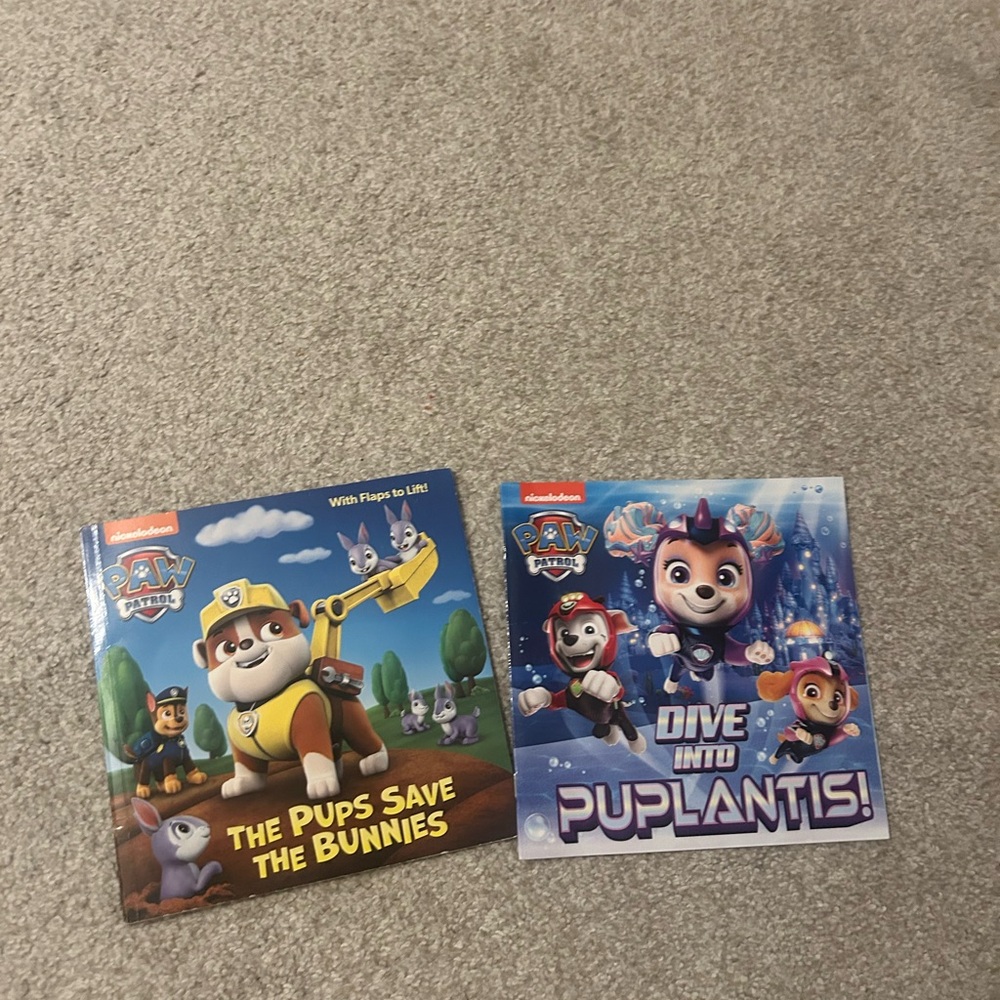 Paw Patrol Blue Adventure Books